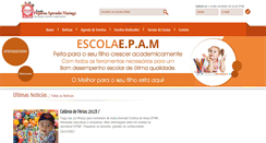 Desktop Screenshot of escolaepam.com